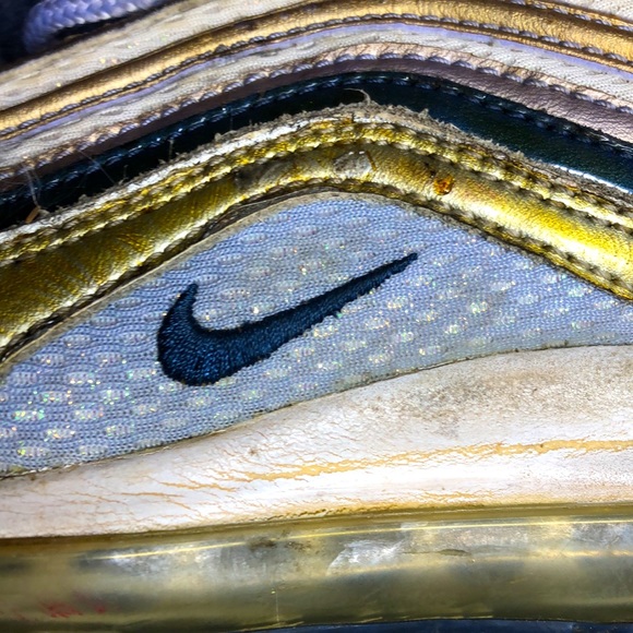 Nike Air Max 97 Gold and Blue - Picture 8 of 10